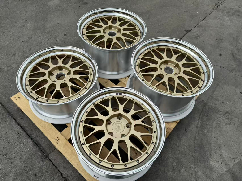 Ronnie Forged High Quality Deep Lip Forged Car Wheels Rims 18 19 20 21 22 Inch 2 Piece Forged Custom Car Wheels 2400