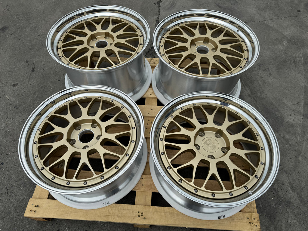 Ronnie Forged High Quality Deep Lip Forged Car Wheels Rims 18 19 20 21 22 Inch 2 Piece Forged Custom Car Wheels 2400