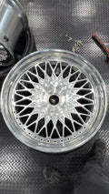 Ronnie Forged High Quality Deep Lip Forged Available with 21-inch front wheels and 22-inch rear wheels. 2 Piece Forged Custom Car Wheels (2510)