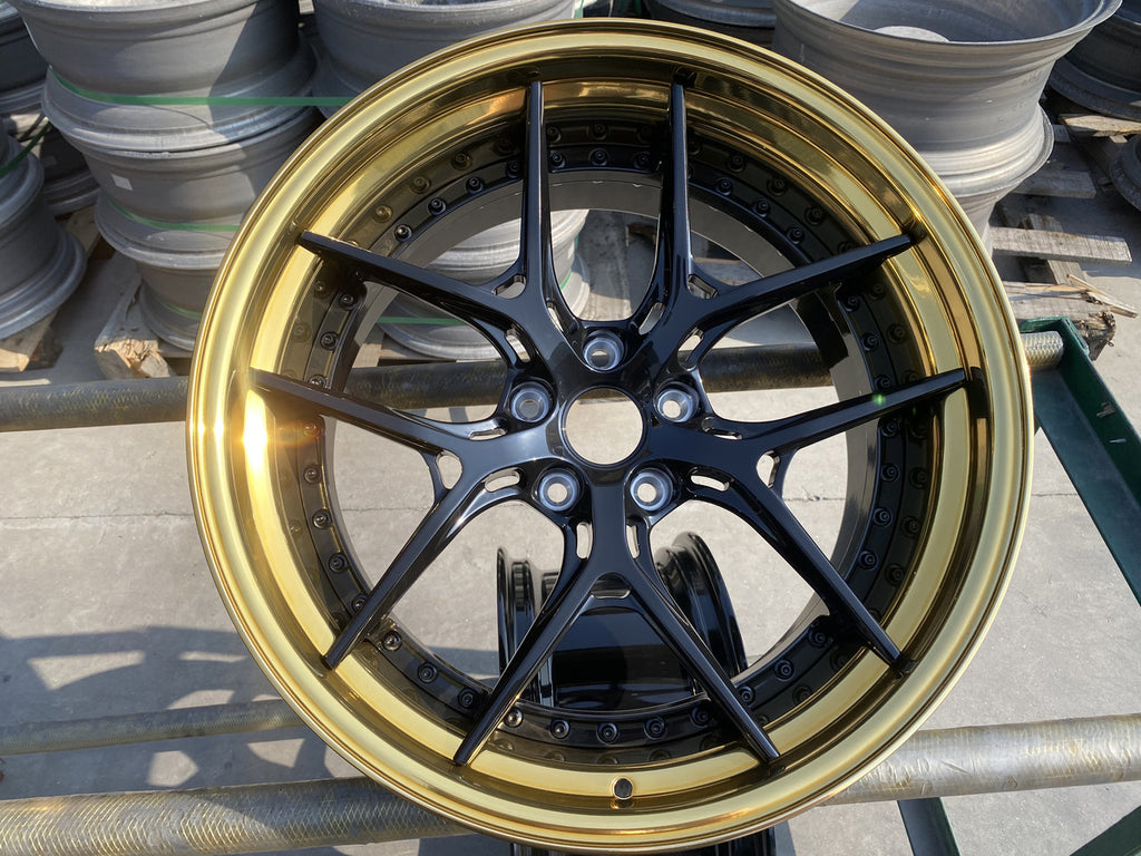 Ronnie Forged High Quality Deep Lip Forged Car Wheels Rims 18 19 20 21 22 Inch 2 Piece Forged Custom Car Wheels - 2P55 image 1