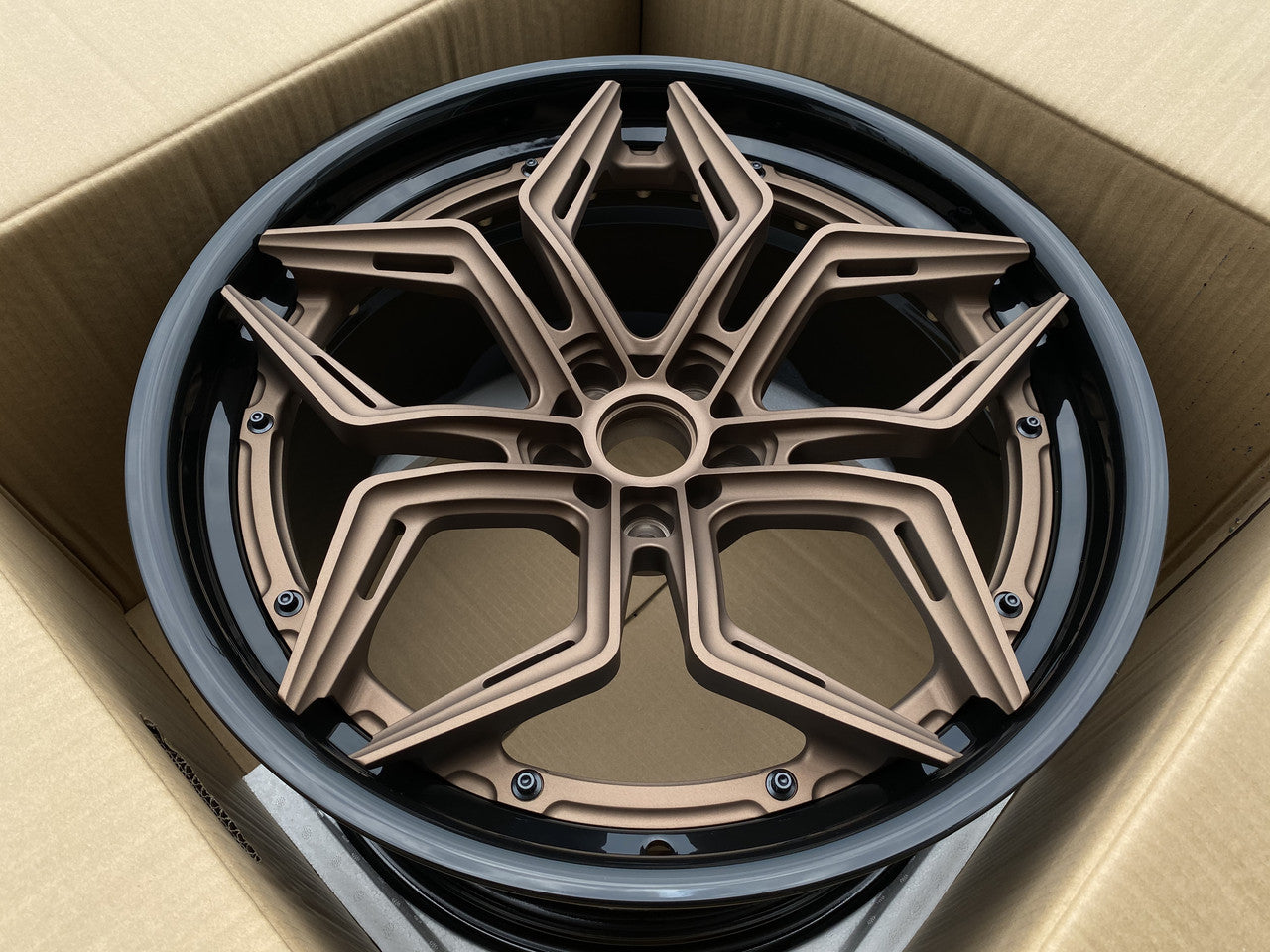 Ronnie Forged High Quality Deep Lip Forged Car Wheels Rims 18 19 20 21 22 Inch 2 Piece Forged Custom Car Wheels - 2P57 image 2