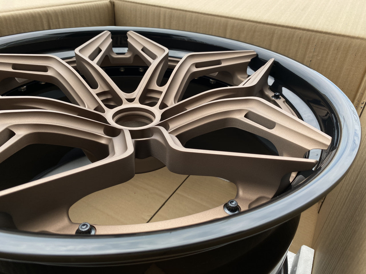 Ronnie Forged High Quality Deep Lip Forged Car Wheels Rims 18 19 20 21 22 Inch 2 Piece Forged Custom Car Wheels - 2P57 image 3